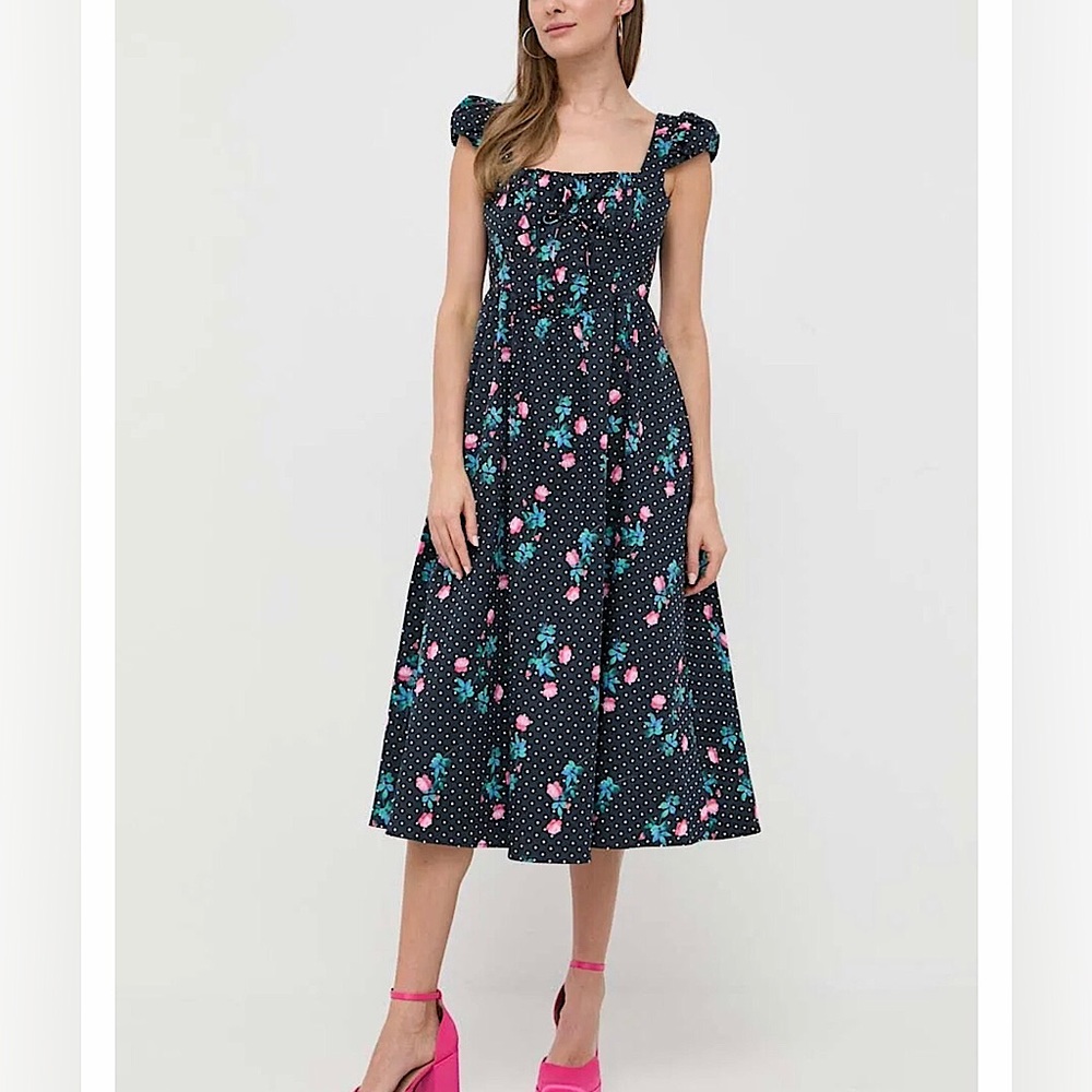 FOR LOVE & LEMONS Florentina Midi Dress